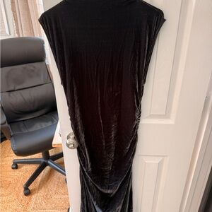 a new day Grey Velvet Maxi Dress